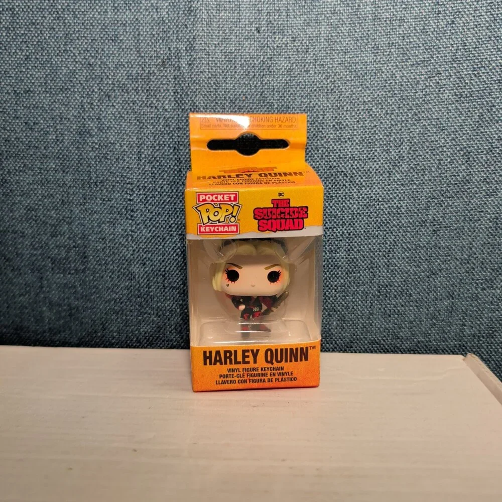 Harley Quinn Funko Pocket POP Keychain The Suicide Squad 2021 DC Comics in Box - Picture 13 of 16